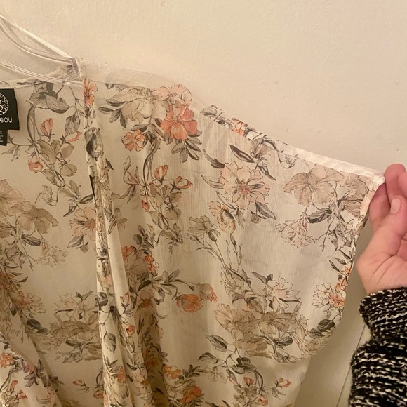 Bobeau Brianna Plus Size Print Long Kimono - Picture 6 of 12